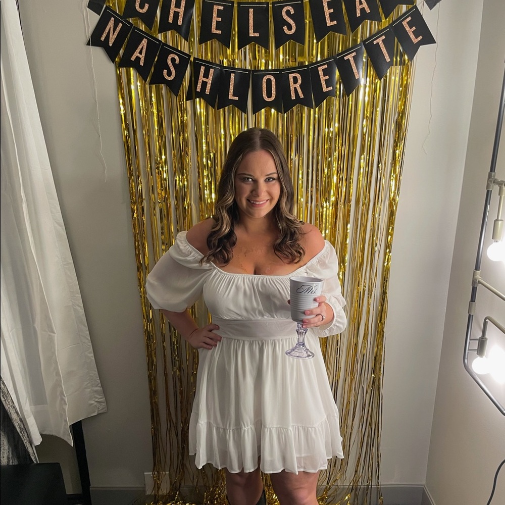 White dress